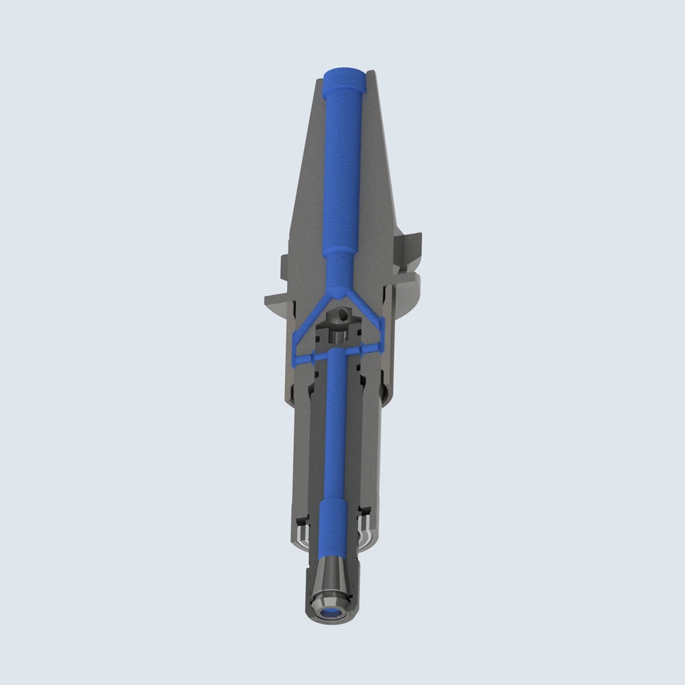 FAHRION tapping chuck internal coolant supply