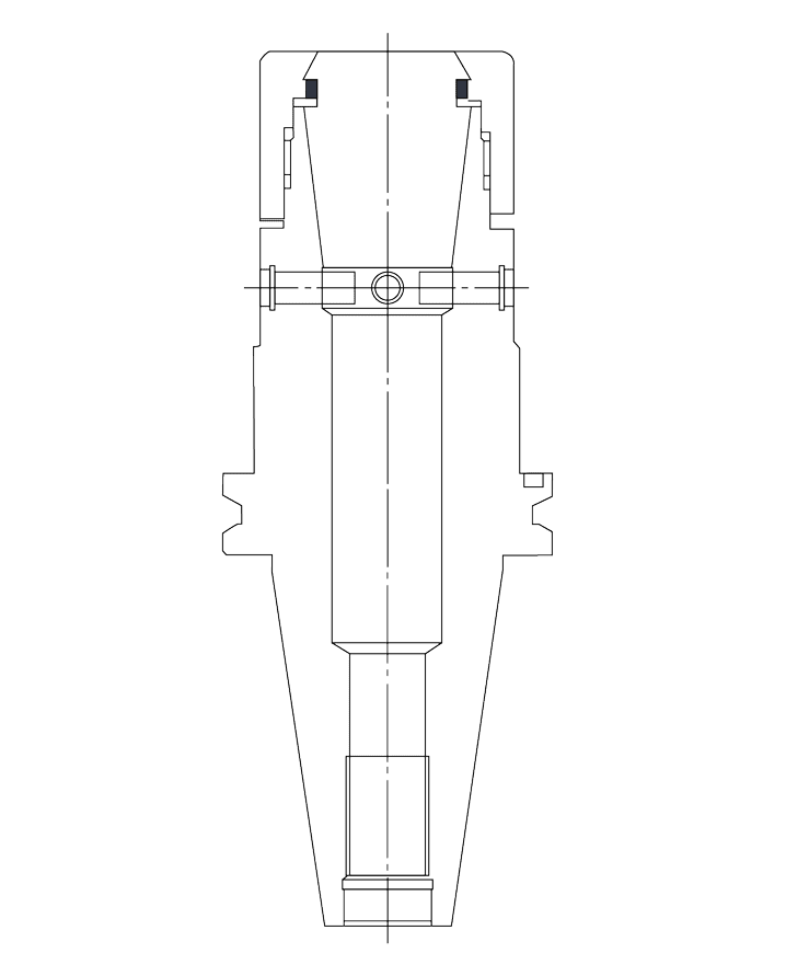 FAHRION collets collet chuck AFC drawing