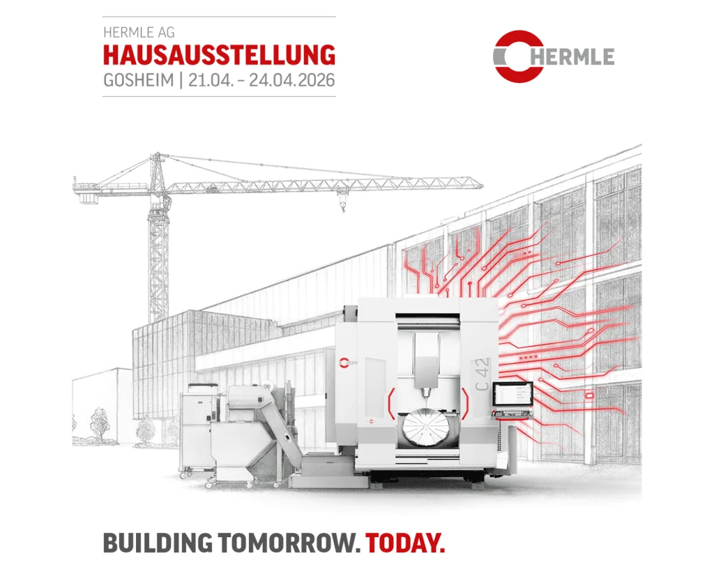 Hermle AG in-house 2026, Gosheim, Maschinenbau.