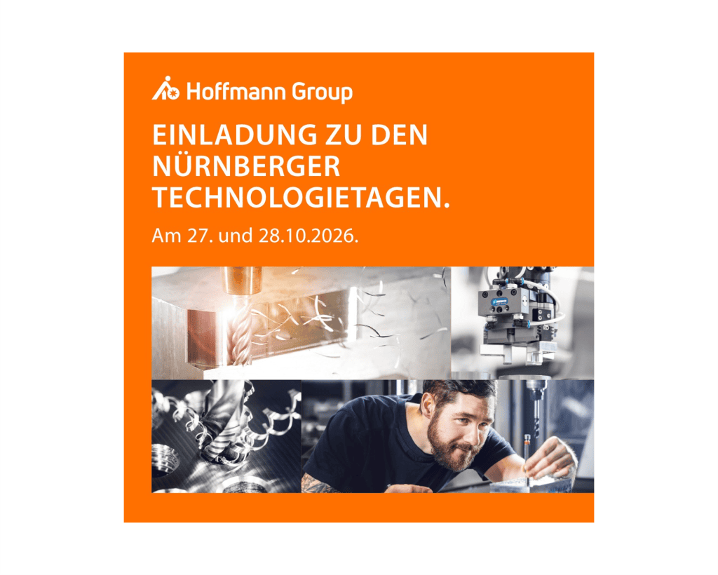 Einladung Nürnberger Technologietage 2026, Hoffmann Group